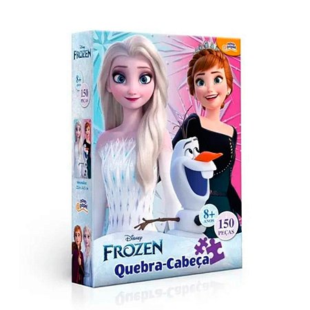 Quebra Cabeça Frozen 150 Peças