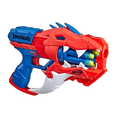 Lança Dardos Nerf Dinosquad com 6 Dardos Raptor-Slash