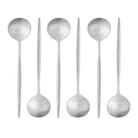 Conjuntou de 6 Colheres Aço Inox para Mesa Opera 21cm