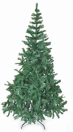 Árvore de Natal Luxo 210 cm com 1250 Galhos Pé de Ferro