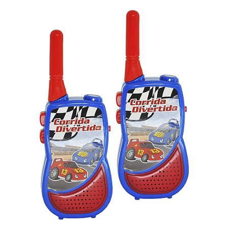 Radio Walkie Talkie Corrida Infantil Radinho Criança Menino