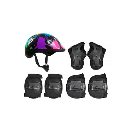 Kit Acessórios de Proteção Infantil Colorido