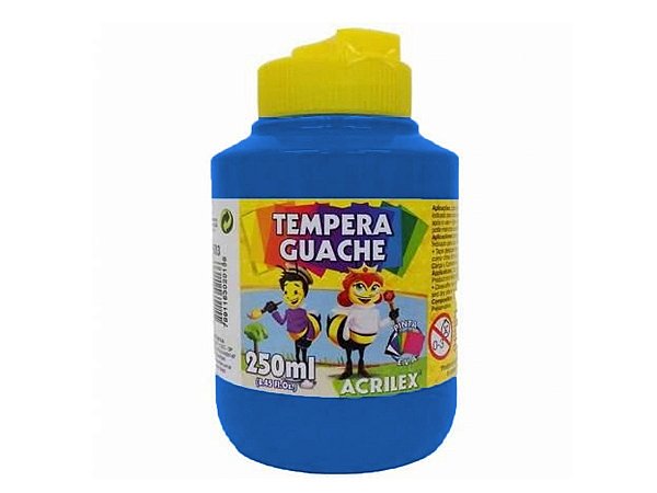 Tinta Guache 250ml Azul