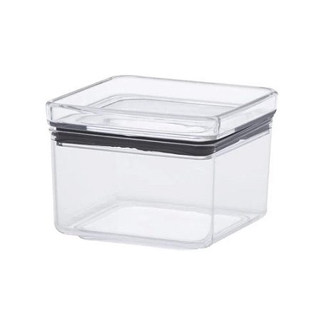 Pote Hermético e Empilhável Quadrado 480ml