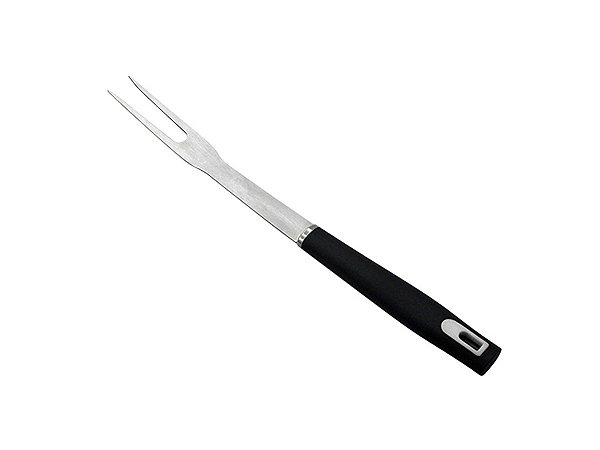 Garfo Easy Grill em Inox com Cabo em Plástico - 39,8cm