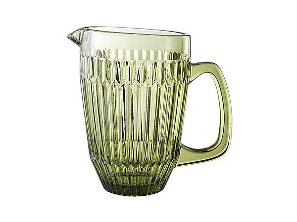 Jarra em Vidro Verde Bretagne - 1,6 L