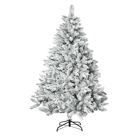 ÁRVORE DE NATAL IMPERIAL 2,1M BRANCO/NEVE 1260GA PE FERRO