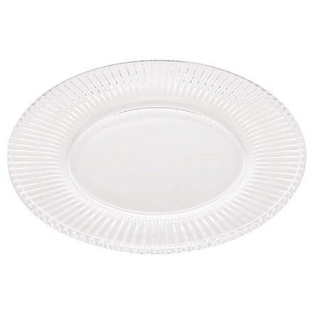PRATO RASO DE CRISTAL RENAISSANCE 26,5CM