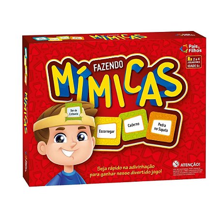 JOGO FAZENDO MIMICAS NA CAIXA