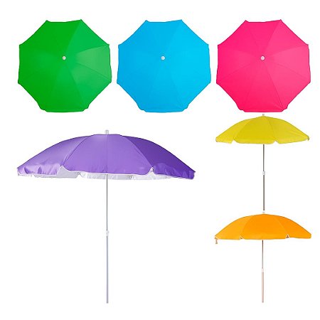 GUARDA SOL ALUMINIO NEON COAT 1,6OM CORES