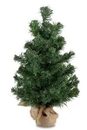 ARVORE NATALINA C/VASO JUTA 50GA 60CM