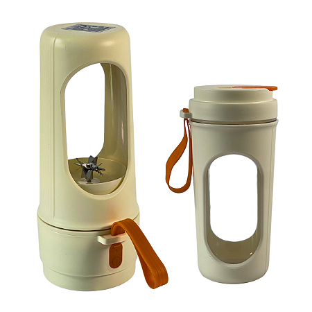 LIQUIDIFICADOR PORTATIL ELÉTRICO USB 2 EM 1 DE 450ML