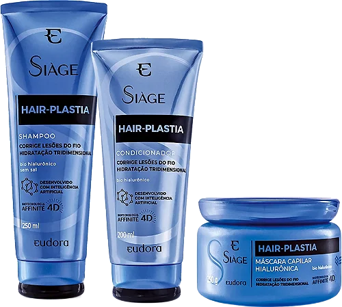 Kit Siàge Hair-Plastina - Eudora