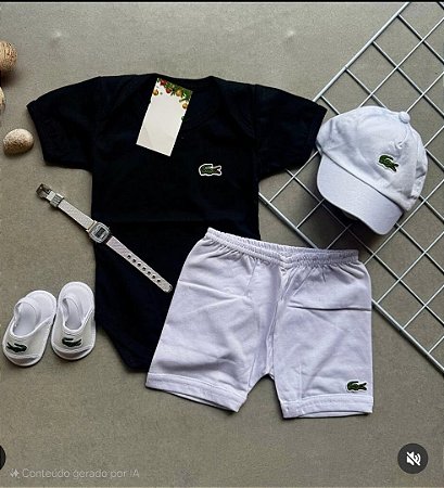 Conjunto Body Lacoste