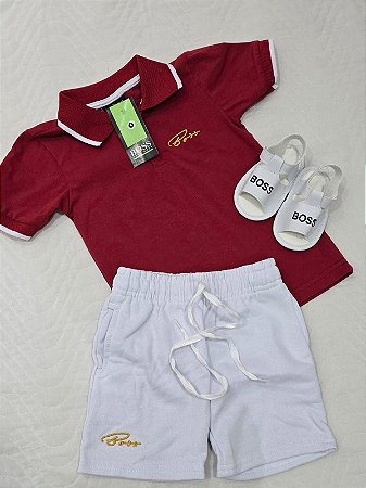 Conjunto Polo Boss