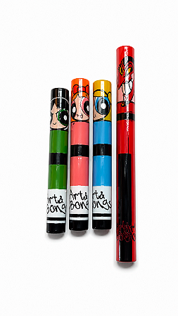 Piteira de Vidro Meninas Superpoderosas Full Print