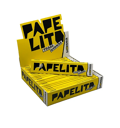 CAIXA FECHADA SEDA PAPELITO KING SIZE LONGA – 25 UNIDADES