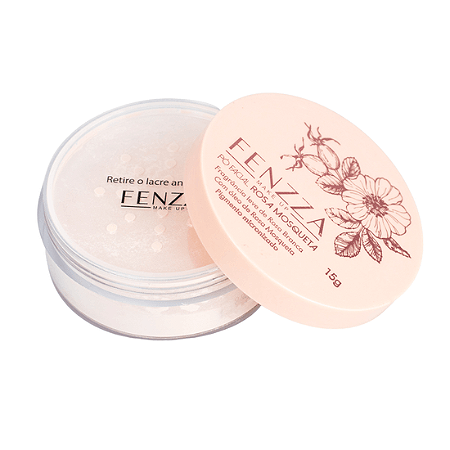 Pó Facial Rosa Mosqueta Fenzza - 15g