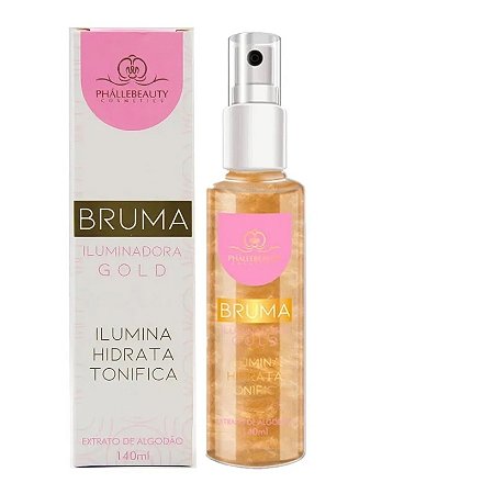 Bruma Iluminadora GOLD - Phállebeauty 140 ml