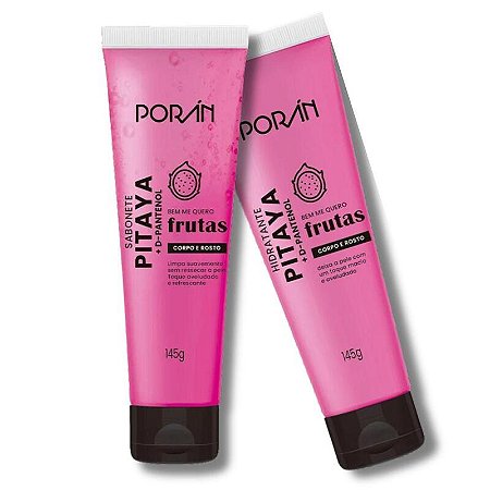 Sabonete PITAYA + D-PANTENOL - PORÁN Corpo e rosto 145g