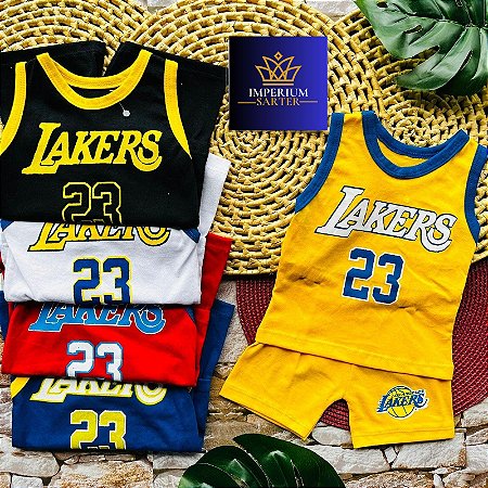 Linha Baby Menino Conjunto Los Angeles Lakers