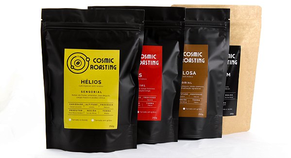 Kit Desgustação - 4 Cafés 250g cada