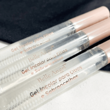 Gel para cilios e sobrancelhas incolor