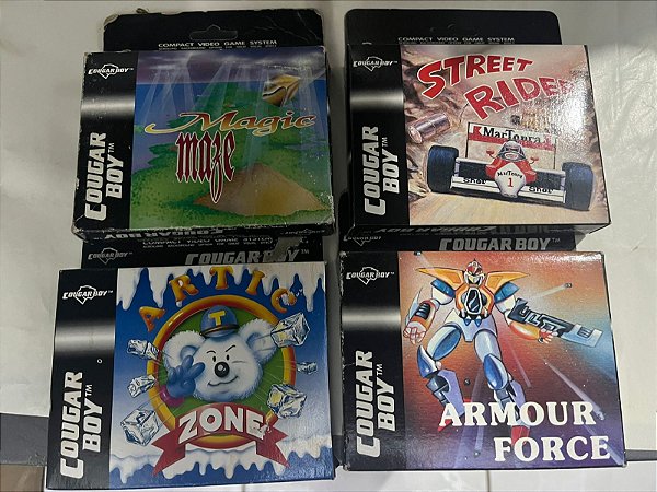 COMBO 4 FITAS COUGAR BOY