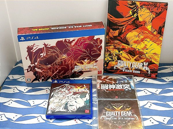 PS4 Guilty Gear Xrd Revelator caixa limitada  PS4