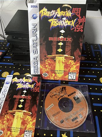 Batle Arena Toshiden Sega Saturno