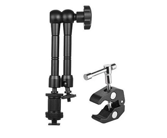 Braço Articulado Magic Arm 11 Polegadas 28cm p/ Led Monitor