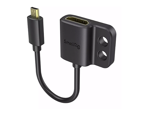 Adaptador Smallrig Micro Hdmi Para Hdmi Com Trava para Cages