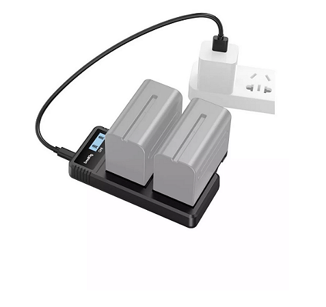 Carregador Smallrig P/ Bateria padrão Sony Np-f960 F750 F550