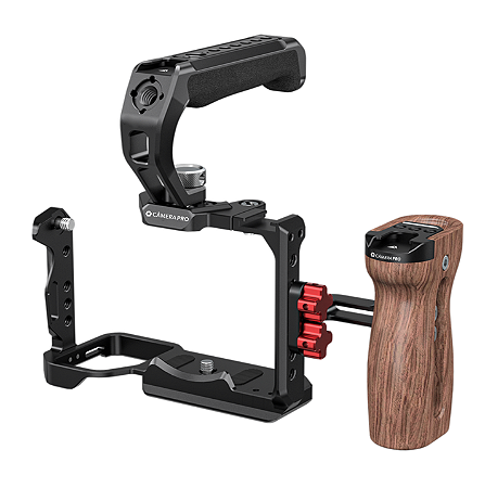 Cage CameraPro p/câmera FX3/ FX30 completo com Top Handle e Side Handle
