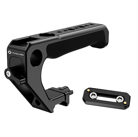 Top Handle Grip Camerapro Aluminio C/ Engate Rápido Nato