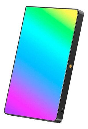 Painel De Luz Led Rgb Lt003 15w Bicolor Ulanzi Frame Color Black