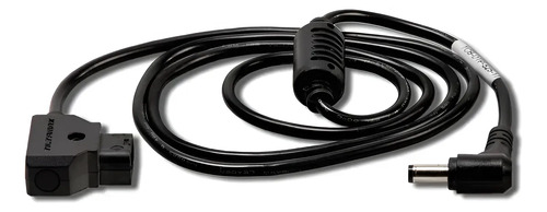 Cabo Tilta P-Tap(D-Tap) Dc 5,5x2,5mm Alimentação Profissional 65cm Camera Preto 14.8