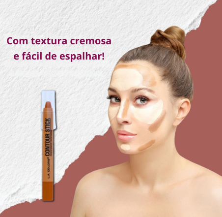 L.A. Colors Contorno Stick Definição e Efeito Natural em um Só Toque C68637