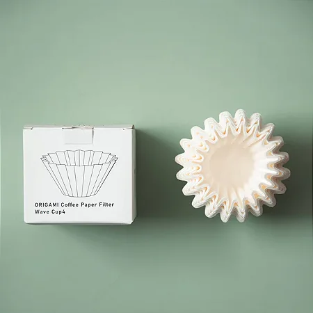 Origami filtro de papel WAVE CUP4