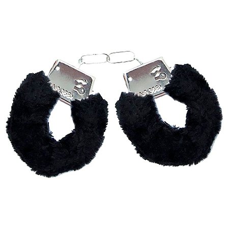 Algemas de Metal com Pelúcia