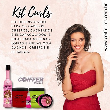 Kit Cliente Curls c/ 5 unid. Coiffer 2751