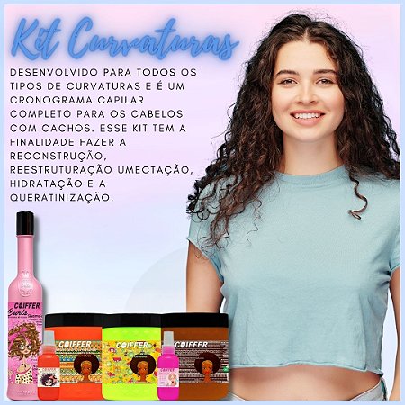 Kit Cliente Curvaturas C/6 und. Coiffer Cód. 2941