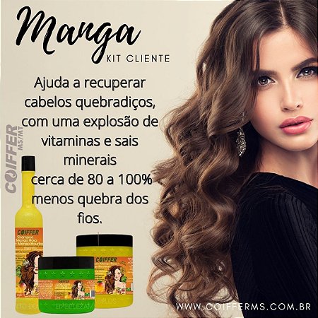 kit Cliente Manga Coiffer C/ 3und. Cód. 3674