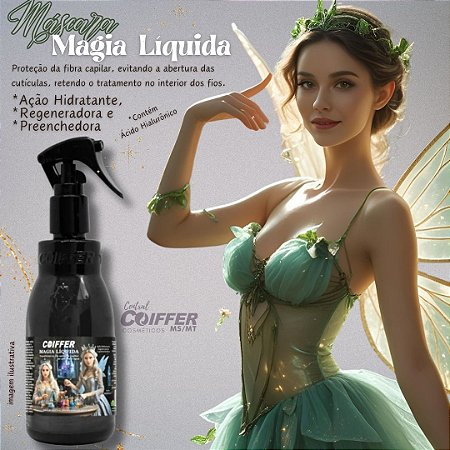 Máscara Magia Líquida 250ml. Coiffer Cód. 5933