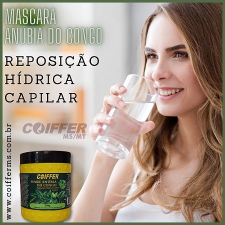 Máscara Anúbia do Congo 500g. Coiffer Cód.4311