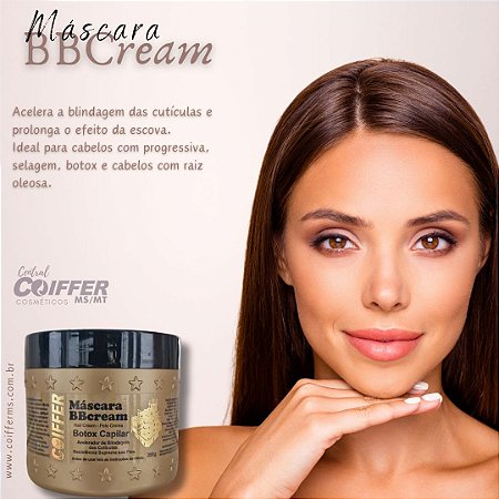 Máscara Bbcream Coiffer 350 g. Cod 2521