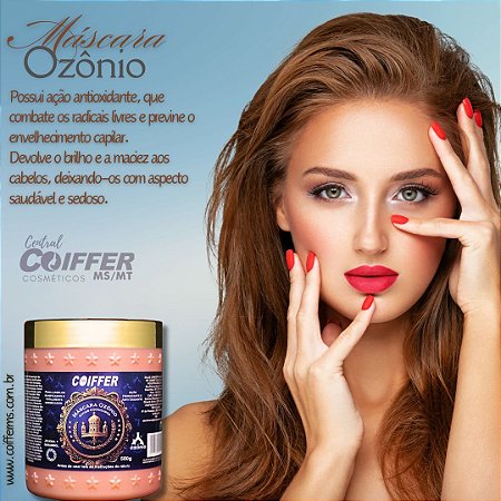 Máscara de Ozônio 500g. Coiffer Cód. 6060