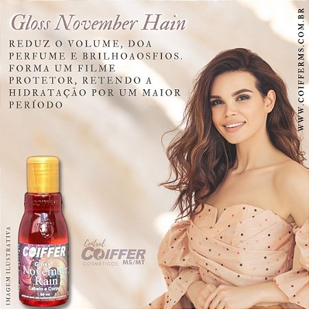 Gloss November 80ml Coiffer Cód. 0319