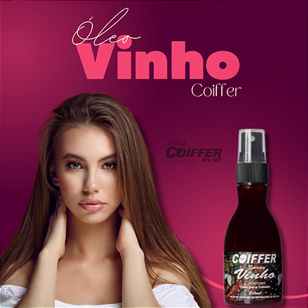 Spray Vinho 80 ml. Coiffer Cód. 1177