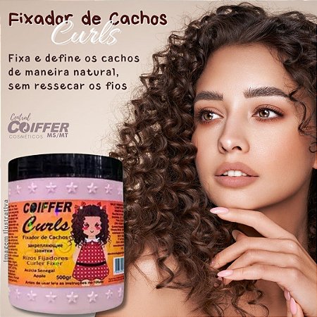 Fixador de Cachos Curls 500g. Coiffer Cód. 2786